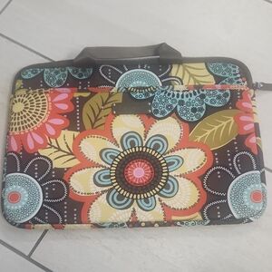 Vera Bradley Multicolor Floral Laptop Bag